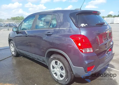 2018 Chevrolet Trax Ls из США, поврежденный, VIN 3GNCJKSB9JL400302